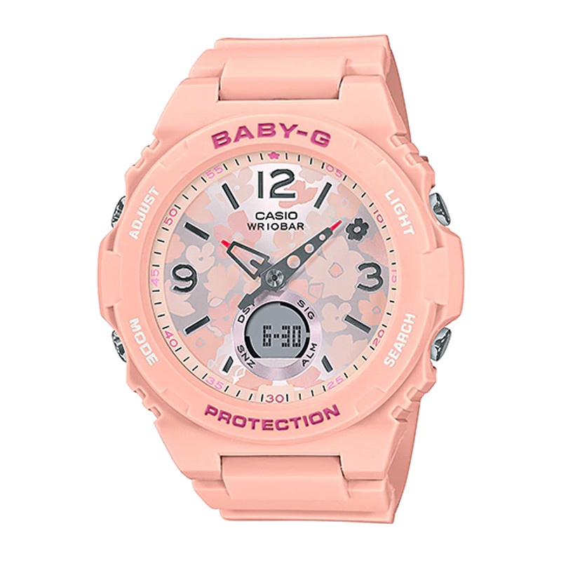 Đồng Hồ Casio Nữ dây nhựa BABYG BGA-260FL-4ADR Chính Hãng