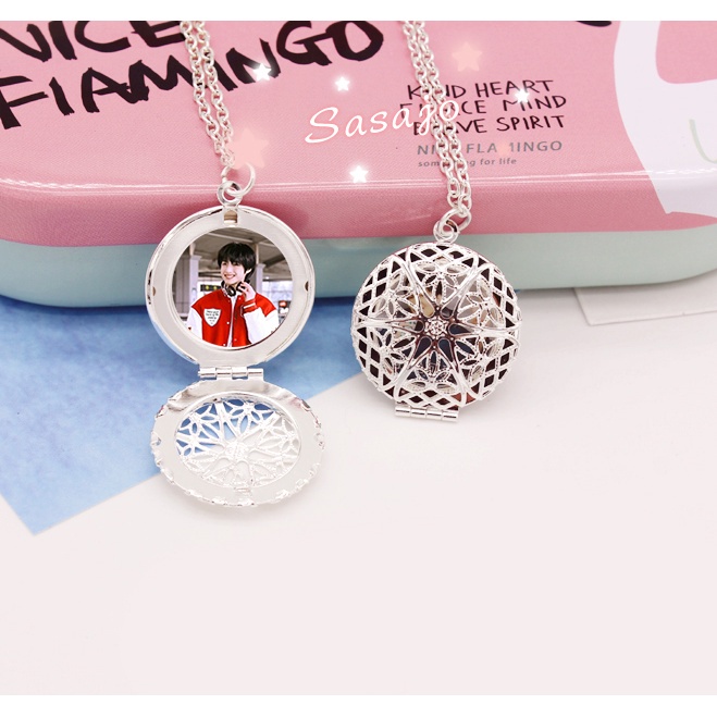 Vòng cổ IN HÌNH Tả Hàng Gia tộc TF idol thần tượng cpop xinh xắn