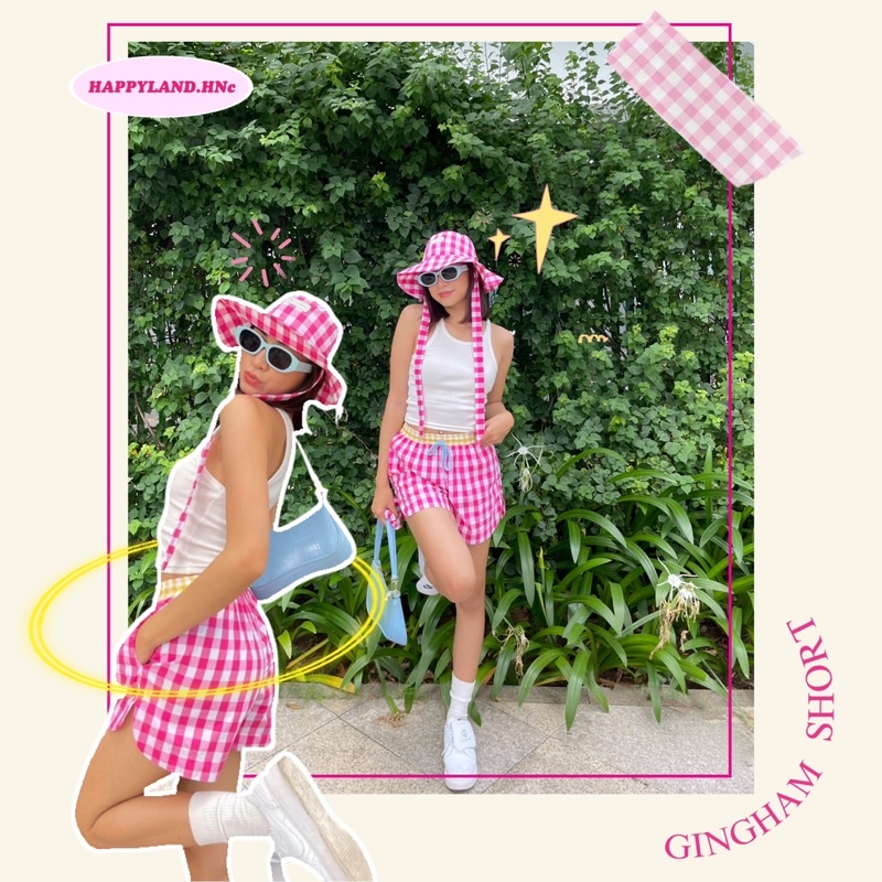 Quần short phối họa tiết | Độc quyền HAPPYLAND.HNc