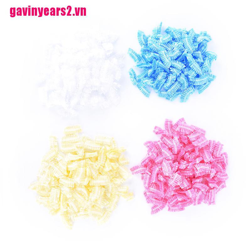 (Hàng Mới Về) Set 100 Vỏ Bọc Bảo Vệ Tai Khi Nhuộm Màu Sử Dụng Một L