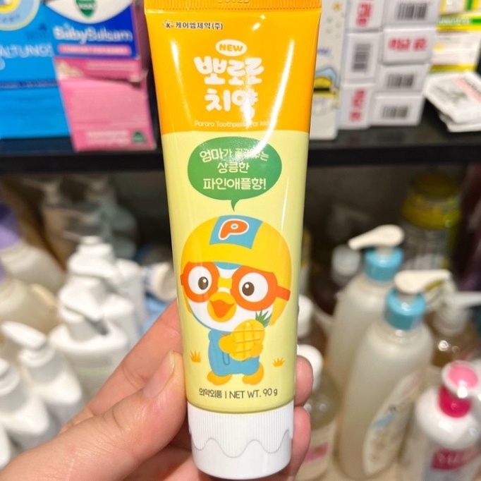 Kem đánh răng Hàn Quốc Pororo 50g cho bé yêu từ 2 tuổi