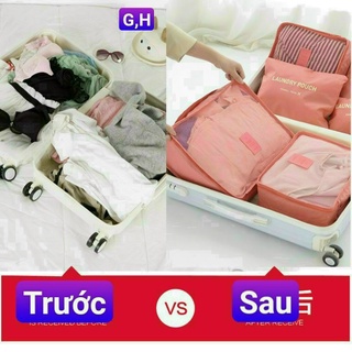 Sét 6 túi đựng đồ du lịch