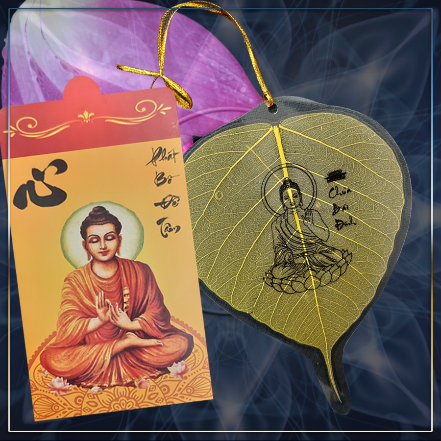 Lá Bồ Đề treo xe - Bình An & Tài Lộc | BigBuy360 - bigbuy360.vn