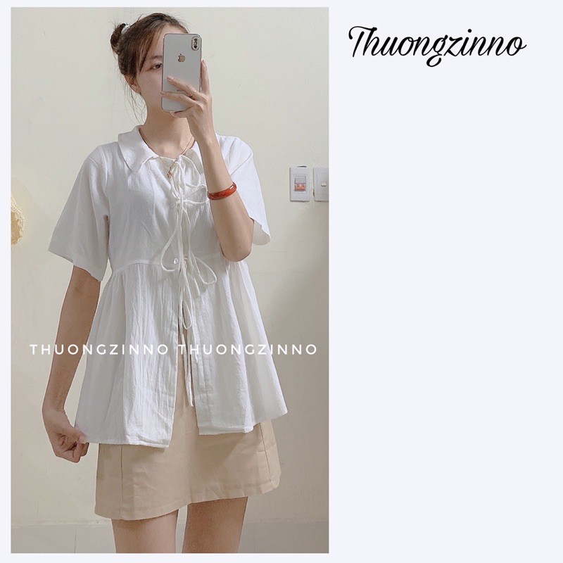 [Ảnh thật/Video] SET ÁO BABYDOLL BA NƠ + CHÂN VÁY (ảnh thật/sẵn) | BigBuy360 - bigbuy360.vn