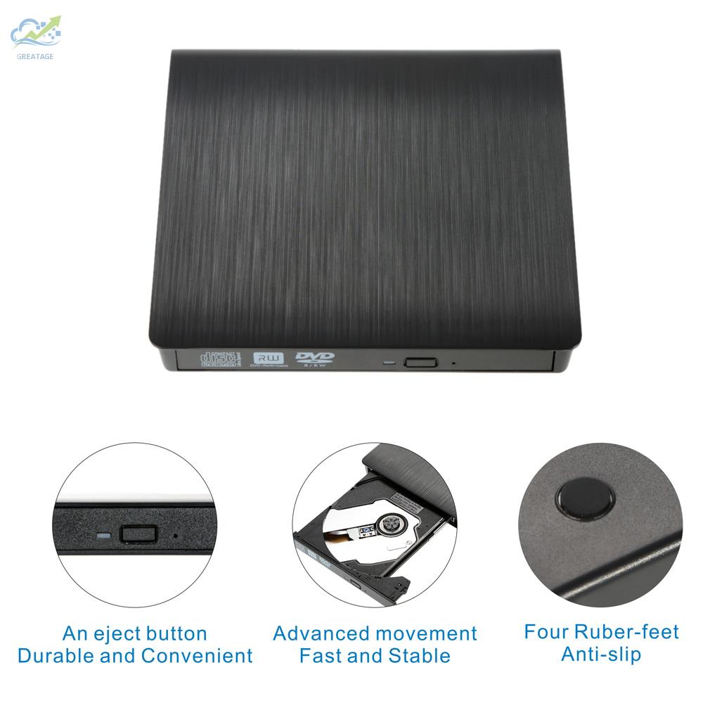 Ổ Đĩa Dvd-Rw Usb 3.0 Cho Linux Windows Mac Os | BigBuy360 - bigbuy360.vn