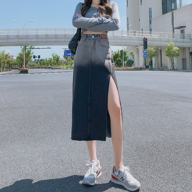 Chân Váy Jeans Lưng Cao Thời Trang Cho Nữ | BigBuy360 - bigbuy360.vn