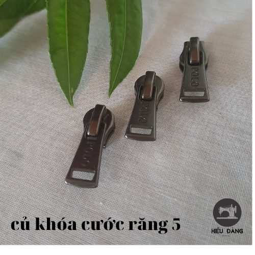 củ khóa dây kéo- đầu khóa áo khoác răng 5