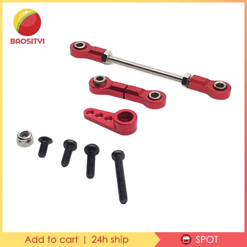 Thanh kéo bánh lái 1/28 cho xe điều khiển từ xa Wltoys K969 K979 Wltoys K989 và phụ kiện