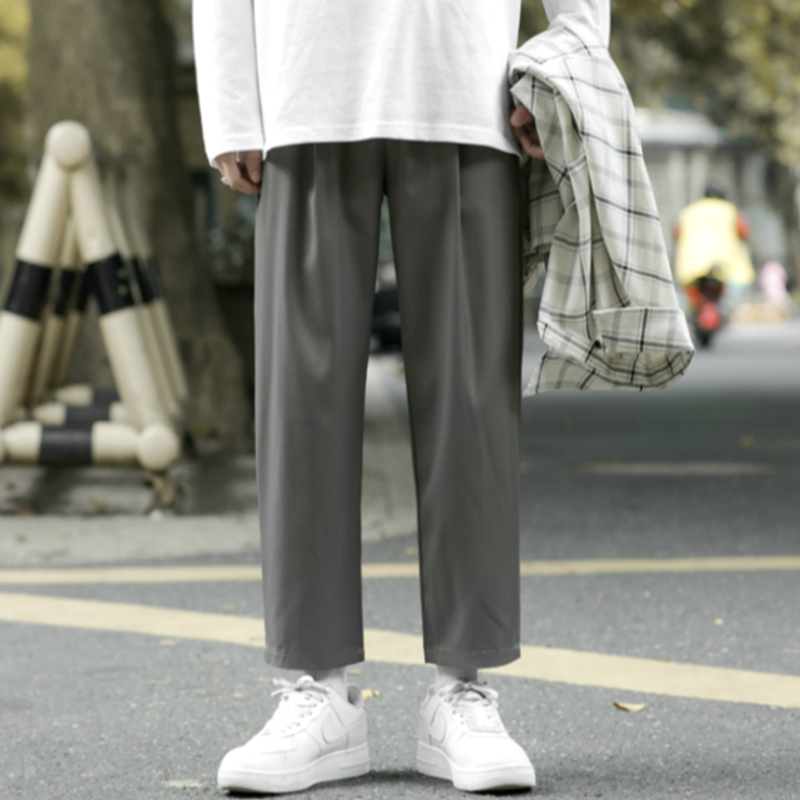 Quần tây thời trang phong cách Hàn Quốc dành cho nam với 4 màu sắc tùy chọn | BigBuy360 - bigbuy360.vn