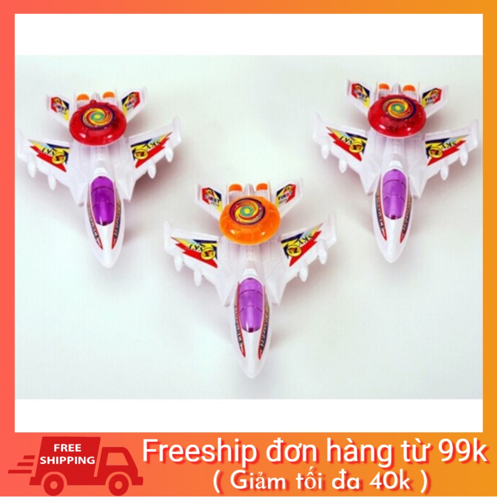 [RẺ NHẤT SHOPEE] Máy bay phi cơ chạy được, có đèn, rút dây giúp bé thư giãn vui chơi mỗi ngày