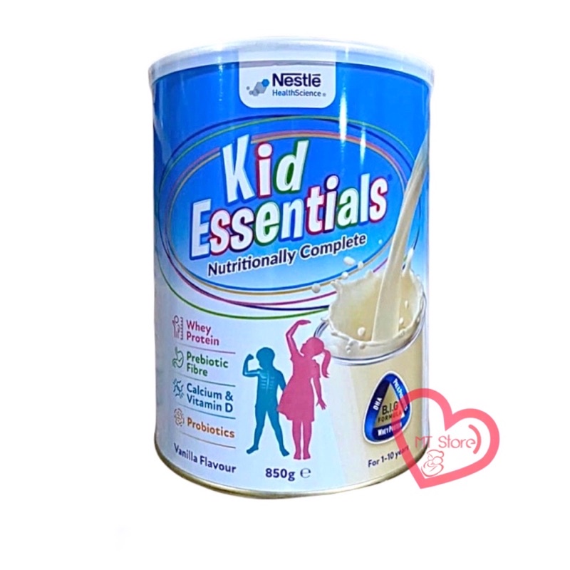 (MẪU MỚI) [DATE 6/2023] SỮA KID ESSENTIALS (Úc) hộp 850g tăng cân nặng, chiều cao cho bé 1-10 tuổi