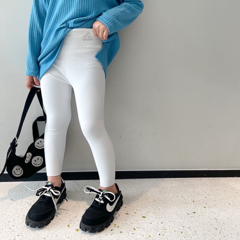 Quần Legging Lửng Thời Trang Hàn Quốc 2021 Cho Bé Gái