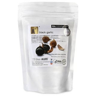 Tỏi đen AUM - Túi nhôm 125gr Nguyên Vỏ