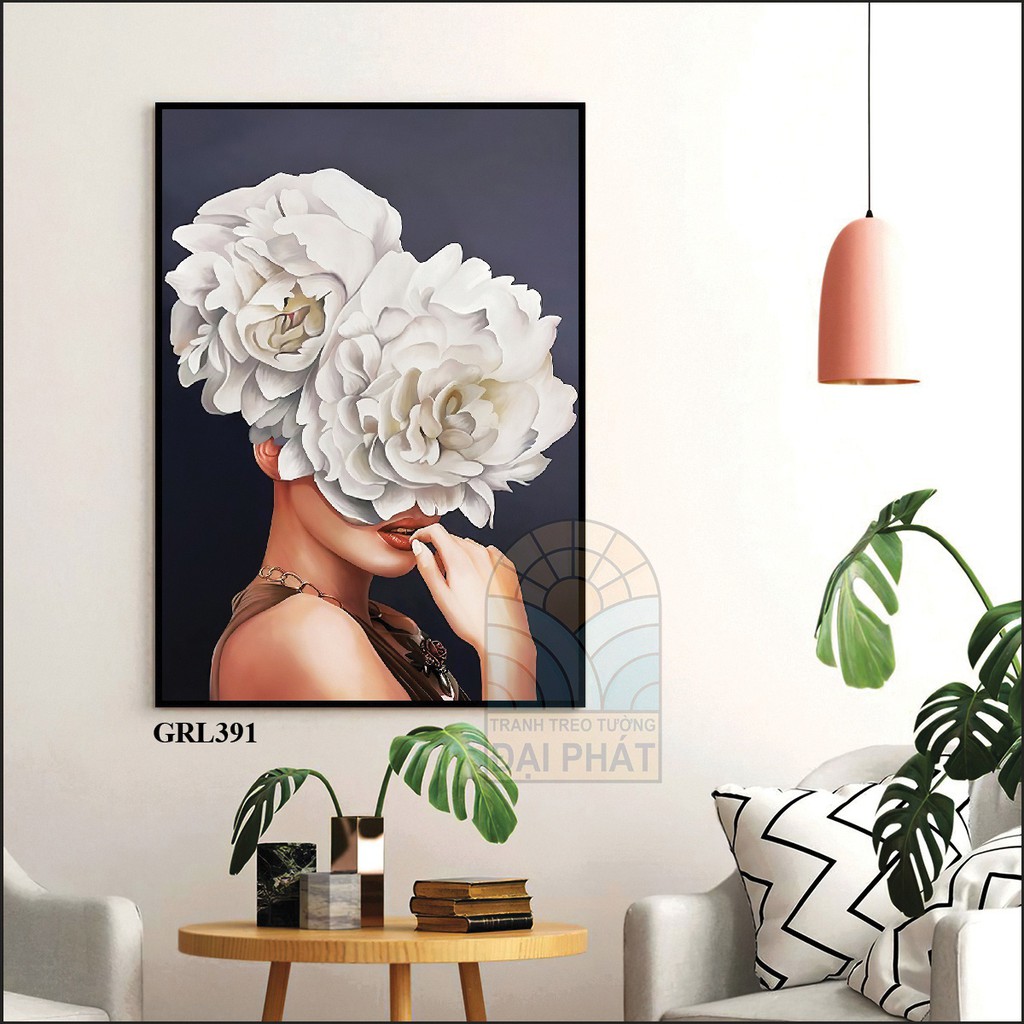 TRANH GIÁ RẺ-CÔ GÁI SIÊU QUYẾN RŨ, cho phong ngủ, spa, thẩm mỹ viện hcm