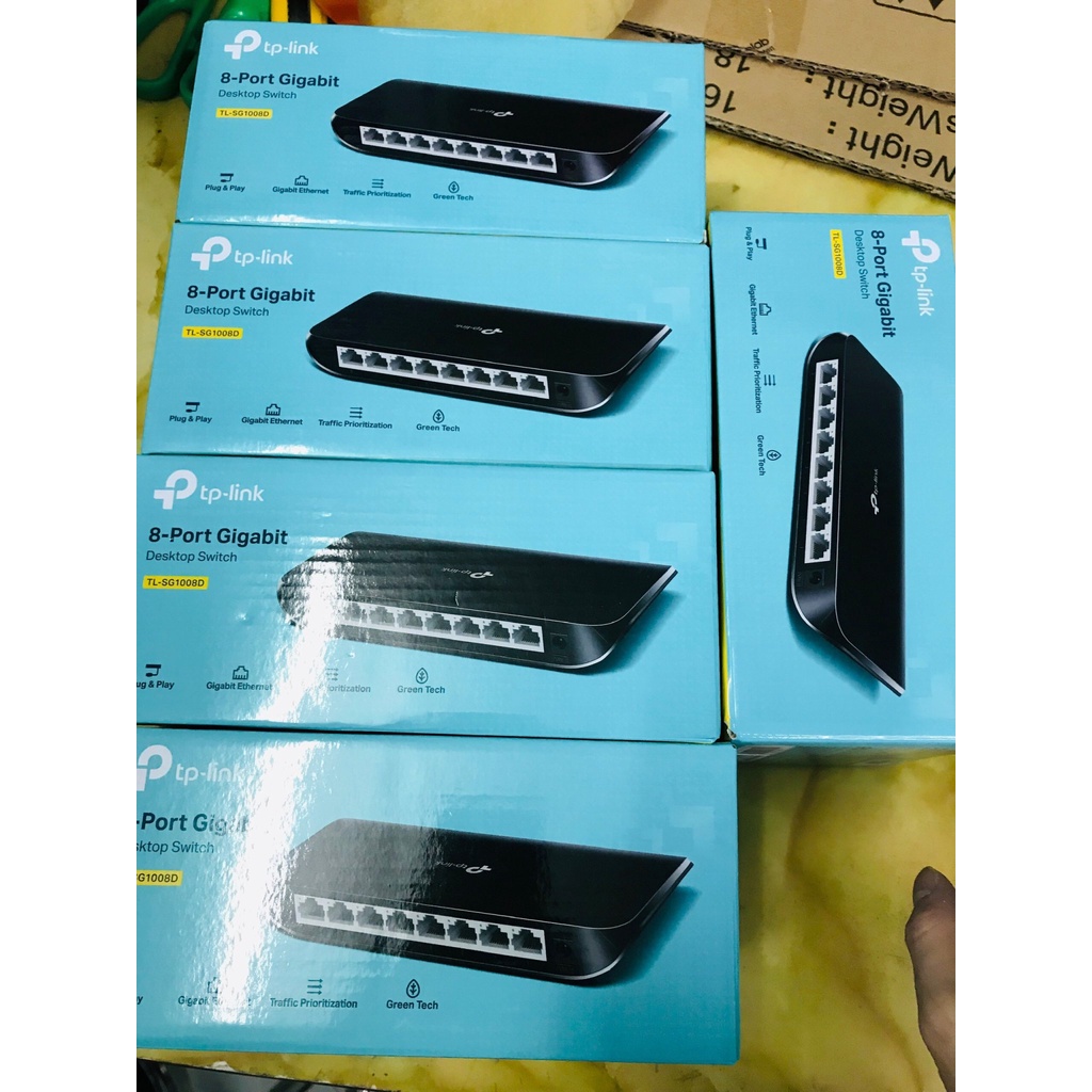 Bộ chia mạng TP Link TL-SG1008D 8 cổng tốc độ 1000Mbps - switch 8 port Gigabit