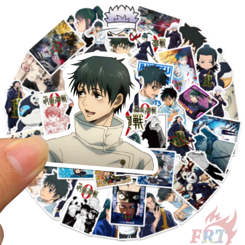 ❉ Jujutsu Kaisen. Bộ Sưu Tập Phim Ảnh 01 Miếng Dán ❉ Bộ 50 Miếng Dán Chống Thấm Nước Thời Trang