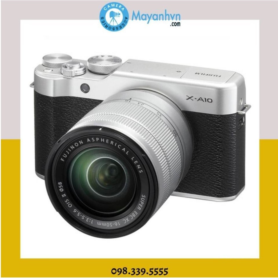 Máy ảnh Fujifilm X-A10 kèm lens kit 16-50mm II (Hàng chính hãng)