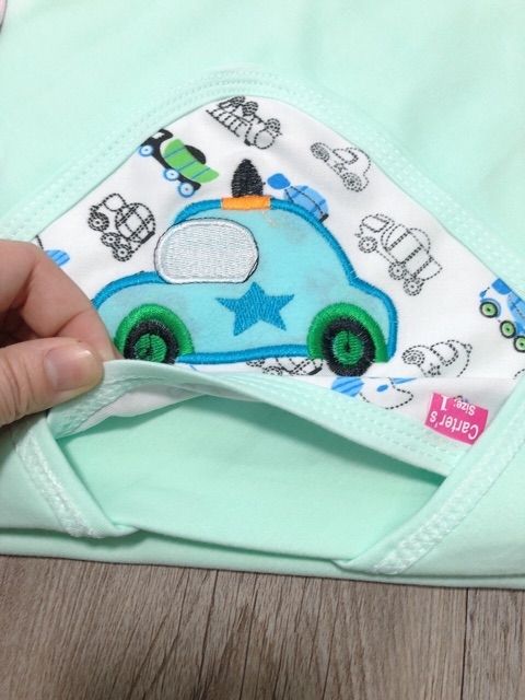 Chăn Ủ Cotton Mùa Hè Thêu Hình, UT