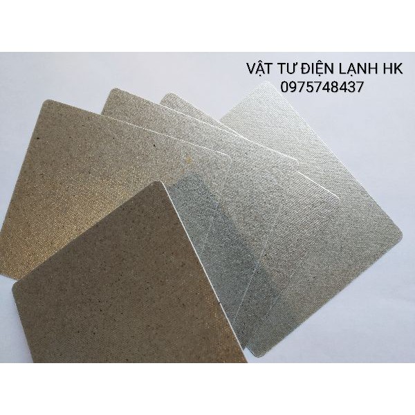 [1 cái] tấm chắn lò vi sóng 10x12cm - Bạc chắn sóng Lvs