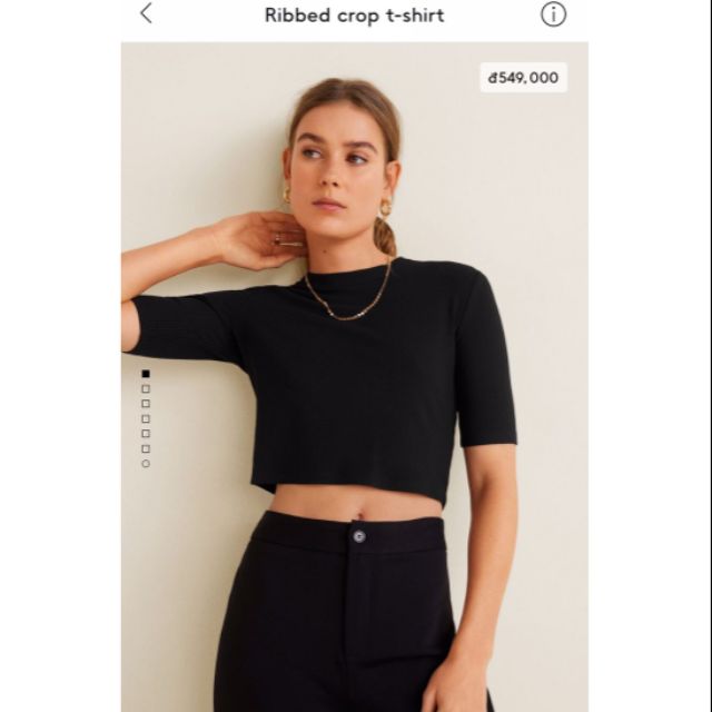 ÁO CROPTOP MANGO