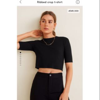 Áo croptop mango