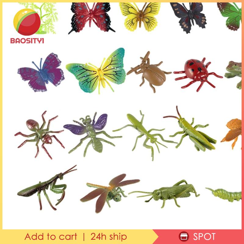 [Baosity1] Đồ Chơi Mô Hình Côn Trùng Bằng Nhựa Cho Bé