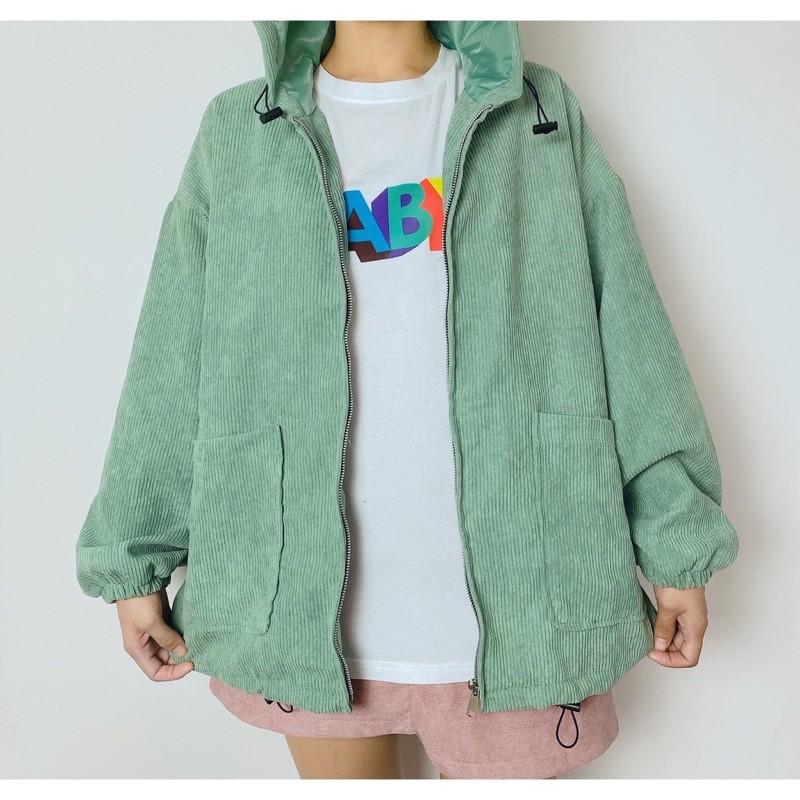 Áo khoác nhung tăm siêu xịn sò hình chụp thật | BigBuy360 - bigbuy360.vn