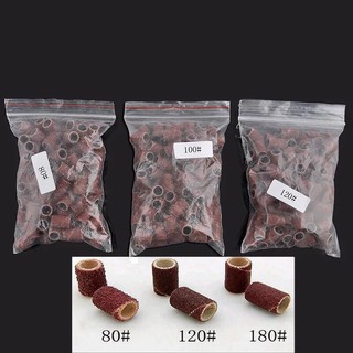 Hộp đầu mài giấy nhám nail