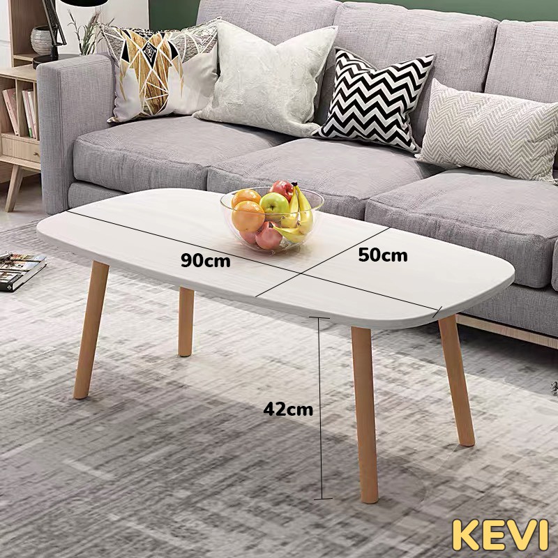Bàn Sofa, bàn trà phòng khách hình chữ nhật đẹp hiện đại thương hiệu KEVI
