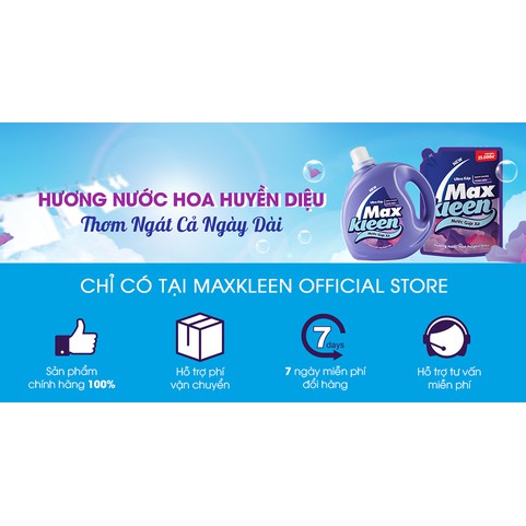 Chai Nước Giặt Xả Maxkleen Hương Hoa Nắng