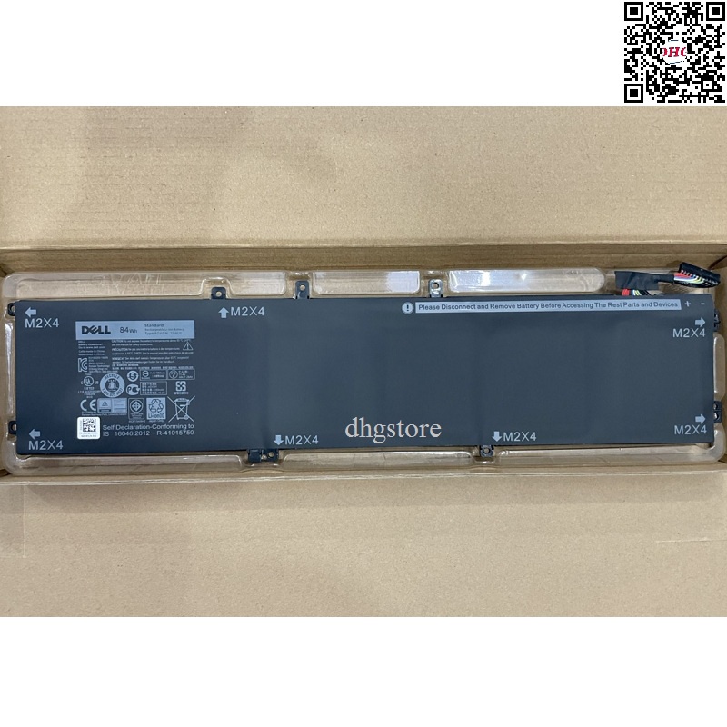Pin laptop Dell XPS 15 9550 Precision 5510 M5510 4GVGH 84Wh