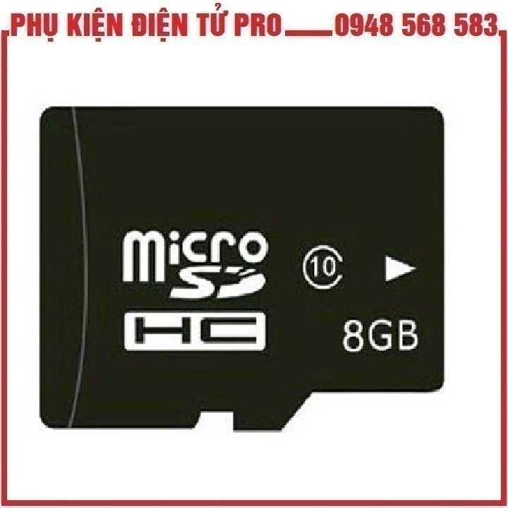 THẺ NHỚ MICRO SD 8GB CHẤT LƯỢNG CAO DÙNG CHO MÁY NGHE NHẠC, MÁY QUAY PHIM, MÁY ẢNH, ĐIỆN THOẠI, MÁY GHI ÂM...