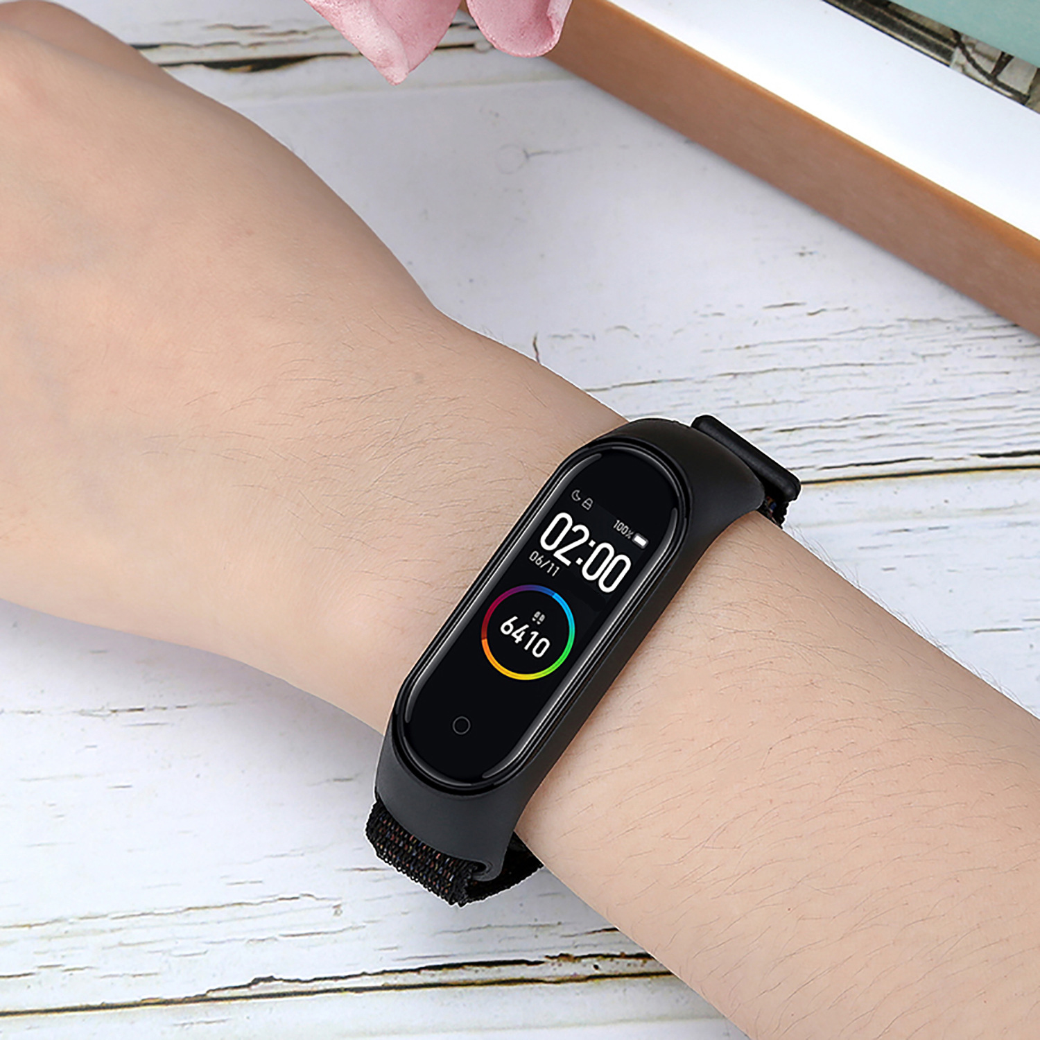 XIAOMI MI XIAOMI Dây Đeo Nylon Cho Đồng Hồ Thông Minh Xiaomi Mi Band 3 / 4 / 3