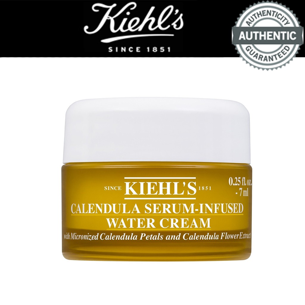 (Hàng Mới Về) Kem Dưỡng Da 7ml Kiehls Chiết Xuất Hoa Cúc kiehls Calendula Serum-Infused Water Cream