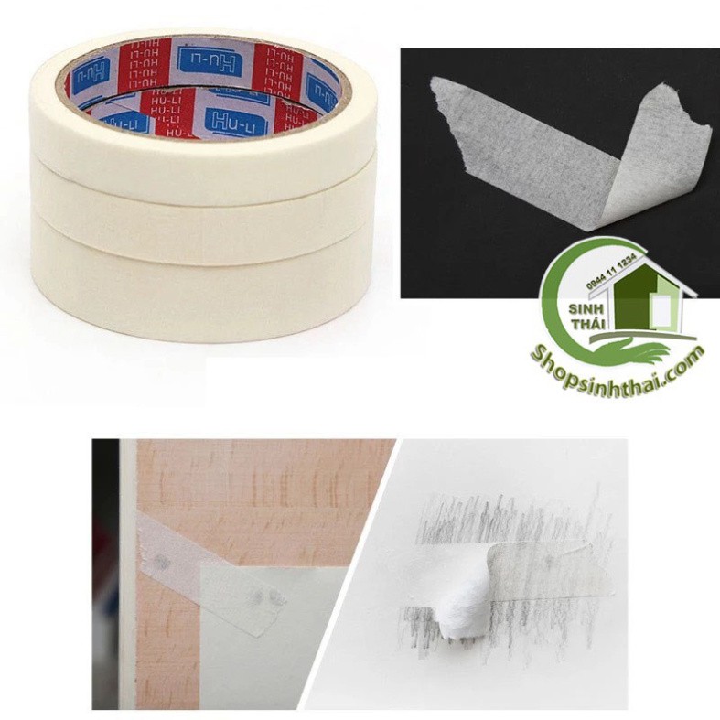Cuộn băng keo giấy 1F2