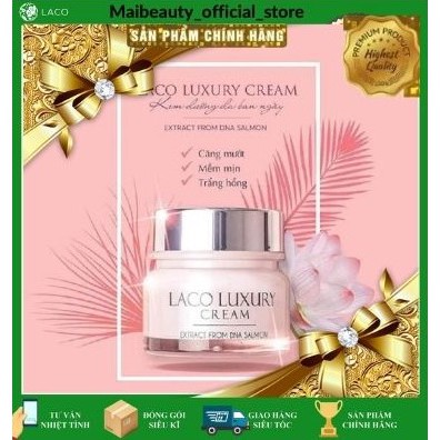 Kem dưỡng trăng da 3in1 - kem  ngày laco luxury 30gr [CHÍNH HÃNG]