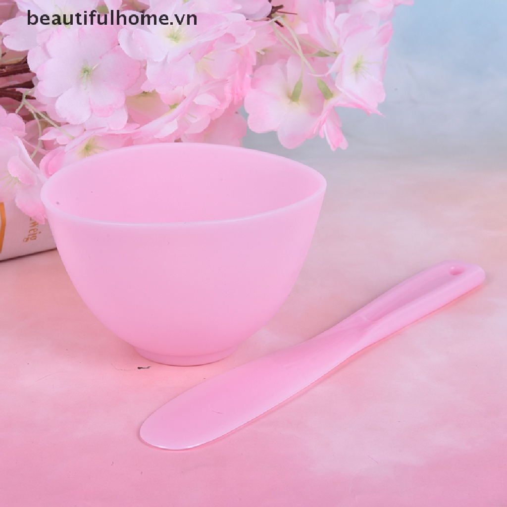 Bộ 2 Dụng Cụ Đắp Mặt Nạ Bằng Silicone Tiện Lợi