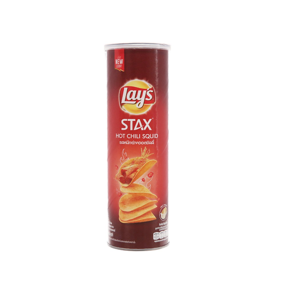 Bánh snack khoai tây lon Lay's Stax 100g – 6 vị