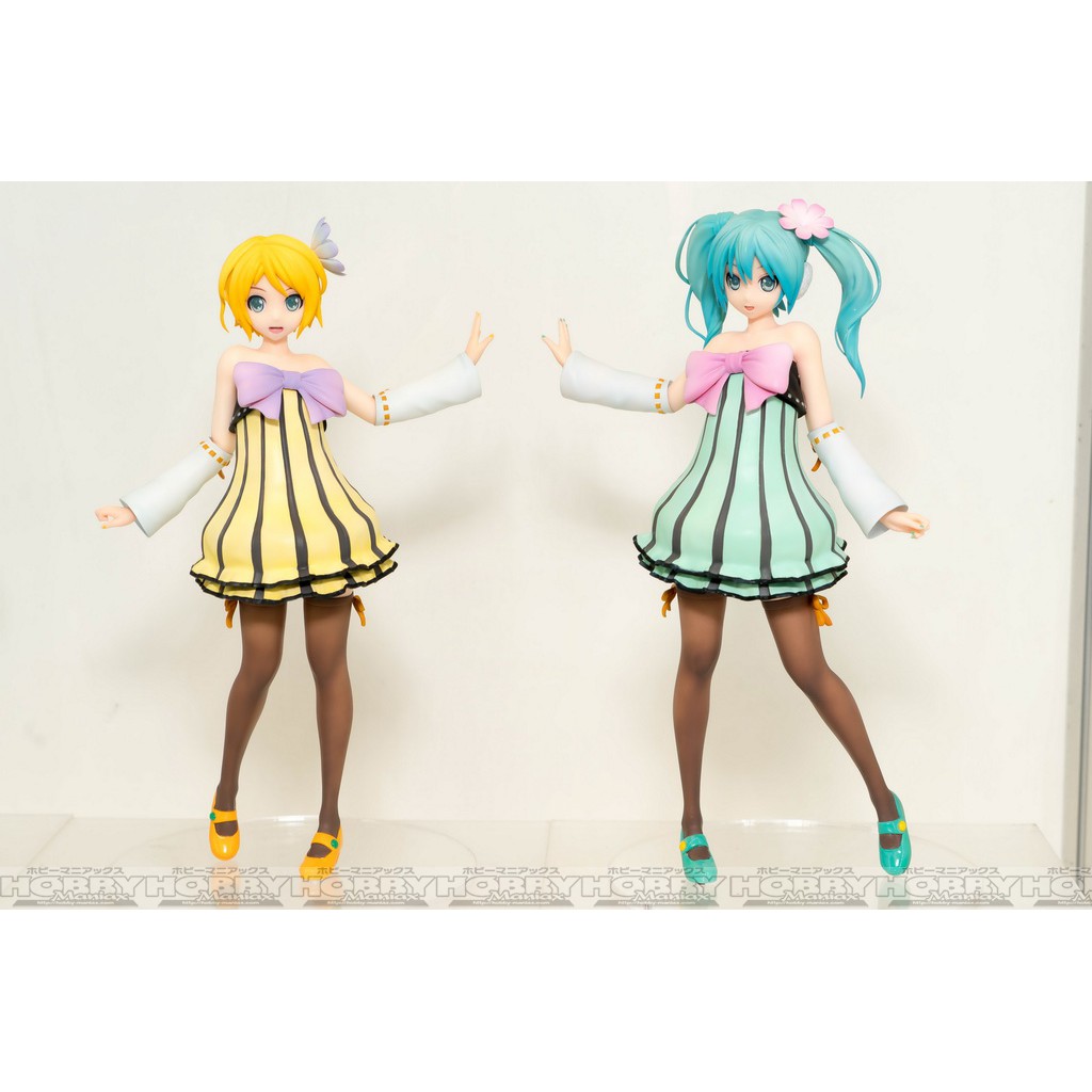 Mô Hình Figure Chính Hãng Anime Kagamine Rin - SPM Figure - Cheerful Candy, SEGA, chính hãng Nhật Bản