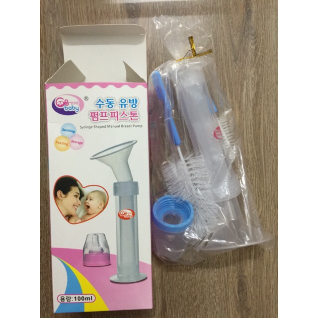 Dụng cụ hút sữa bằng xilanh