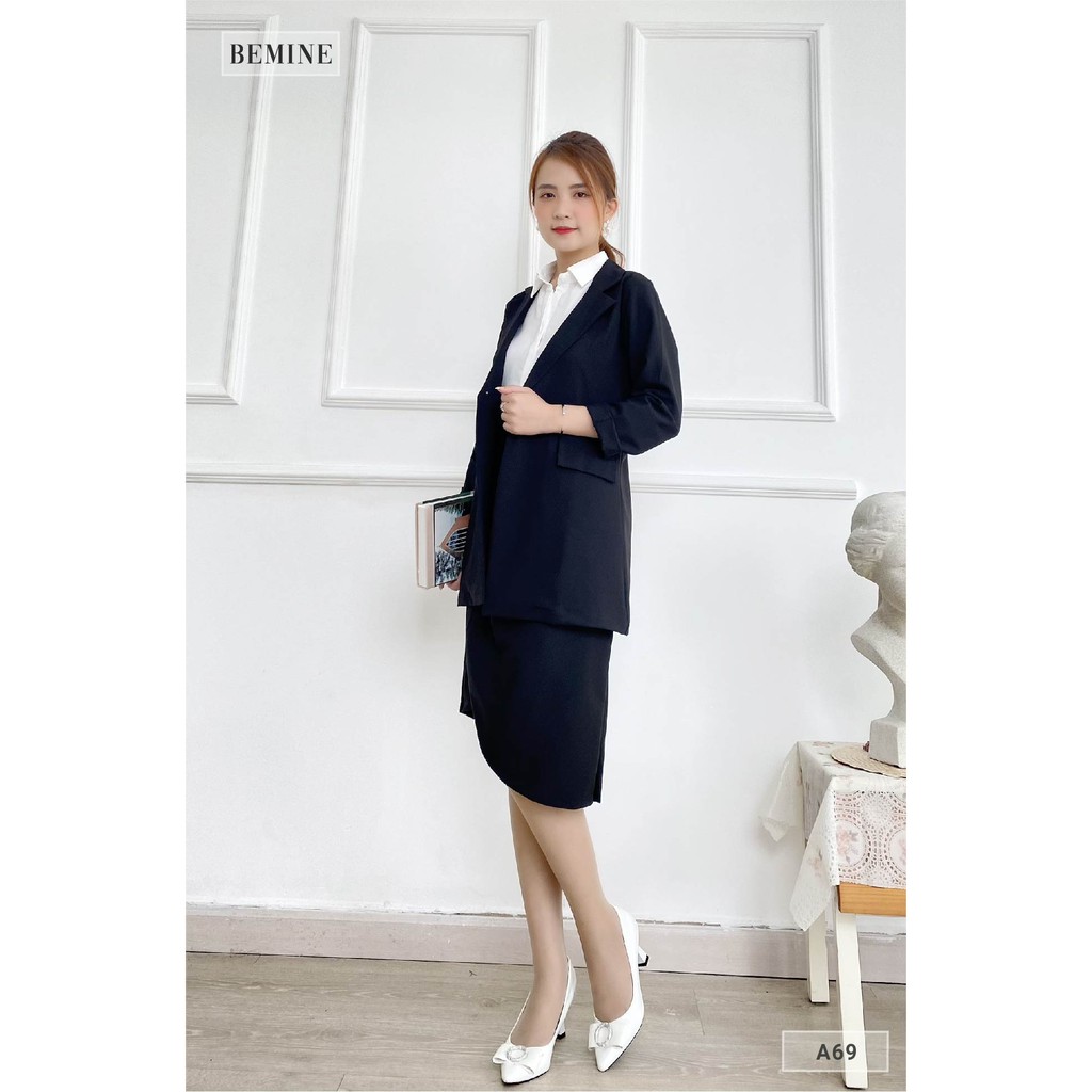 Áo vest thời trang BEMINE A69DEN | BigBuy360 - bigbuy360.vn