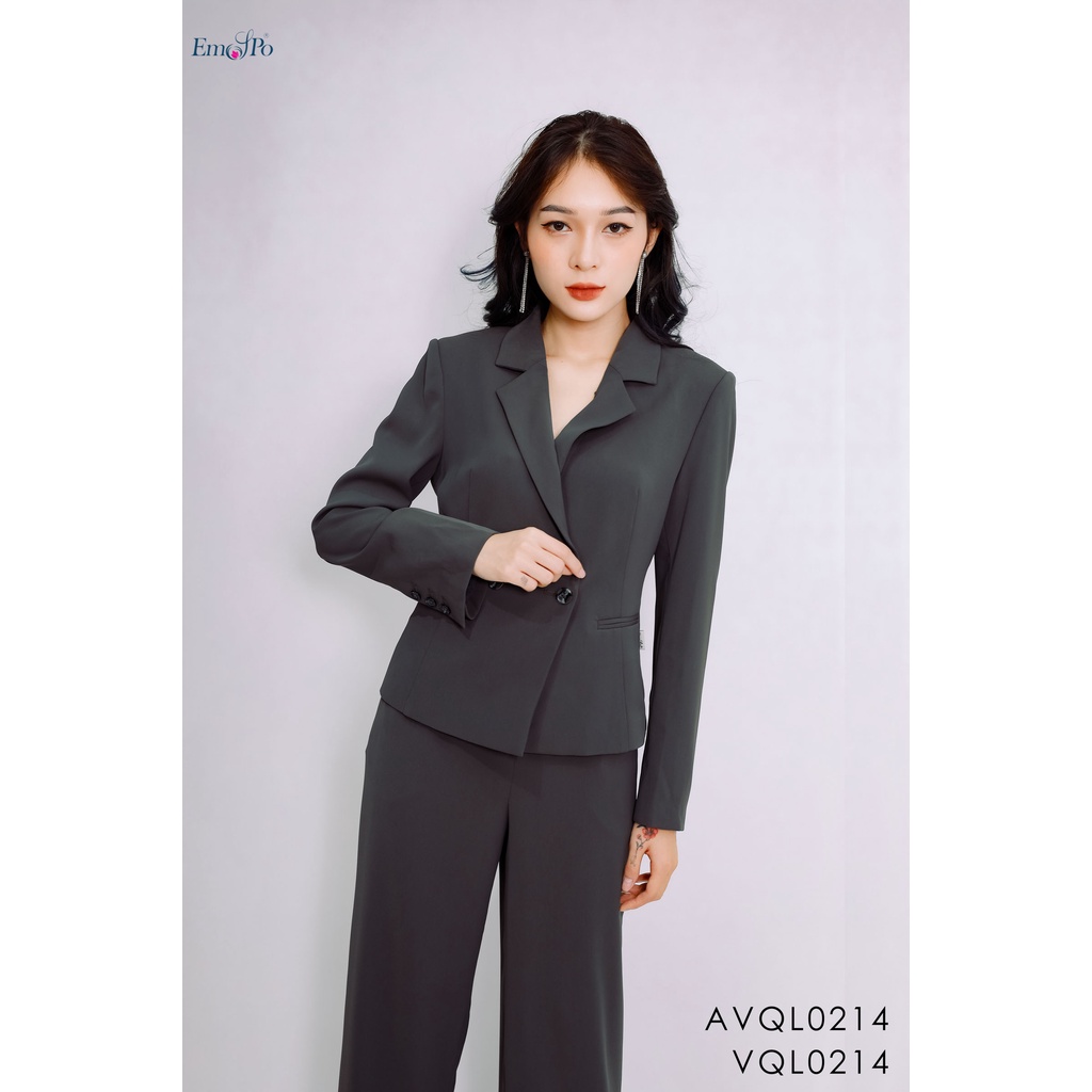 Áo vest Emspo dáng thời trang công sở AVQL0214