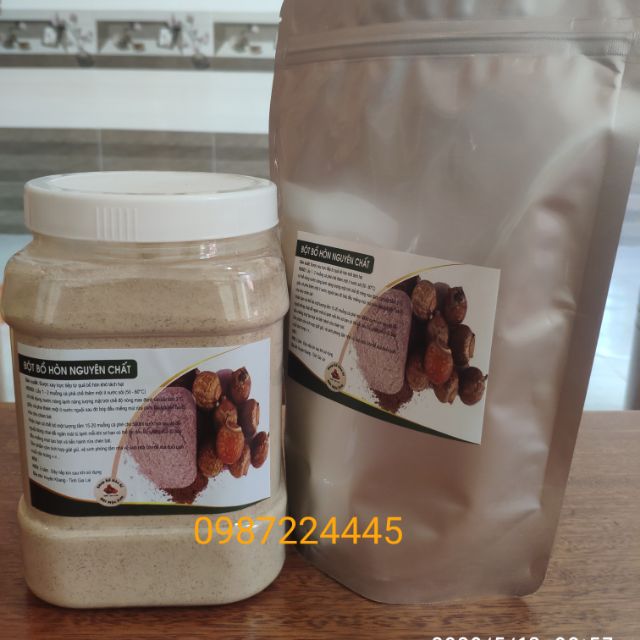 BỘT BỒ HÒN NGUYÊN CHẤT LOẠI 1  kèm HDSD