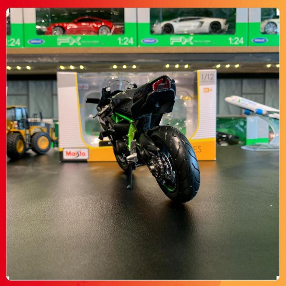 Siêu Hot Xe mô hình Kawasaki Ninja H2R tỉ lệ 1:12 Maisto chính hãng