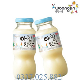 Nước gạo rang Hàn Quốc Woongjin 180ml