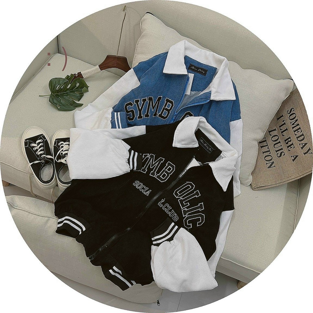 ÁO KHOÁC BOMBER NHUNG TĂM UNISEX NAM NỮ FORM RỘNG CỰC XIN HOT- ĐĂNG QUANG FASHION