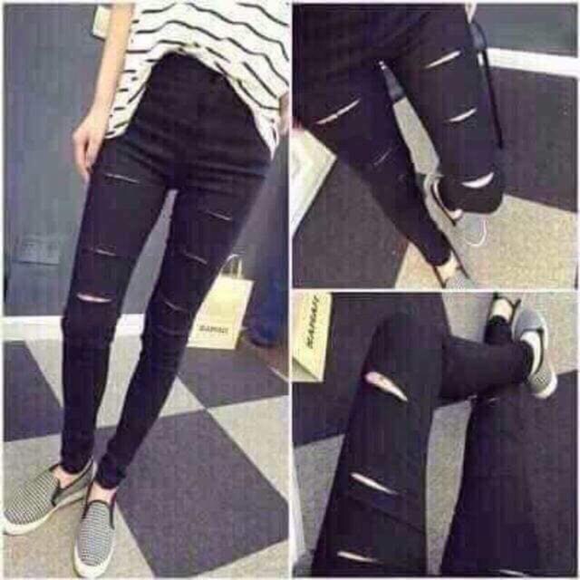 Quần kaki 6 rách