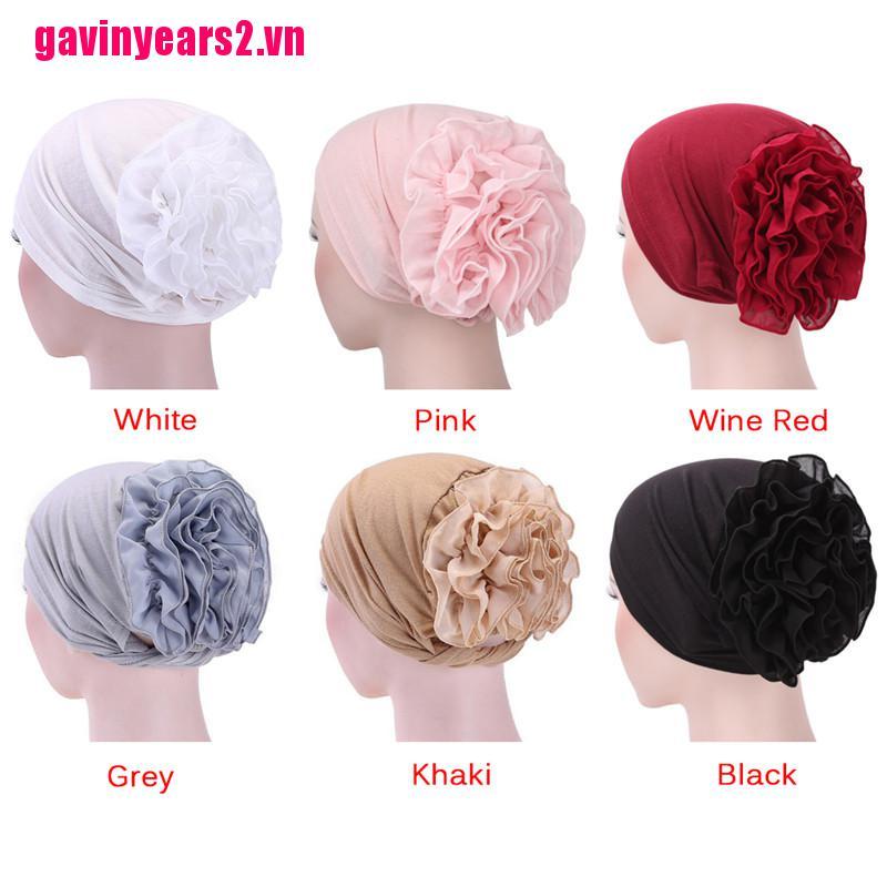 Set 2 Khăn Turban Quấn Đầu Phong Cách Ấn Độ Cho Nữ