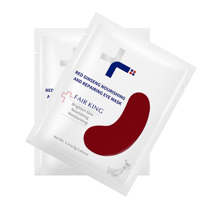 1 Mặt Nạ Mắt Chiết Xuất Nhân Sâm Đỏ Collagen Dưỡng Ẩm Xóa Quầng Thâm Chống Lão Hóa