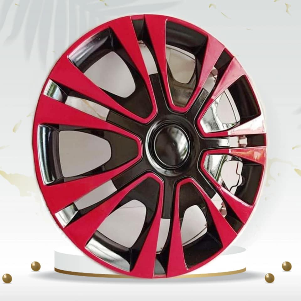 Bộ 4 ốp Lazang R12, R13,R14,R15 inch, 5 màu đủ kích cỡ - R12, R13,R14,R15 - ốp chụp mâm xe ô tô  Korea
